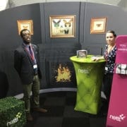 Nettl exhibition show fabric stand display