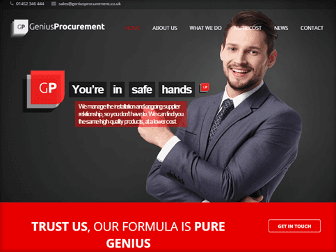 - Genius Procurement Homepage