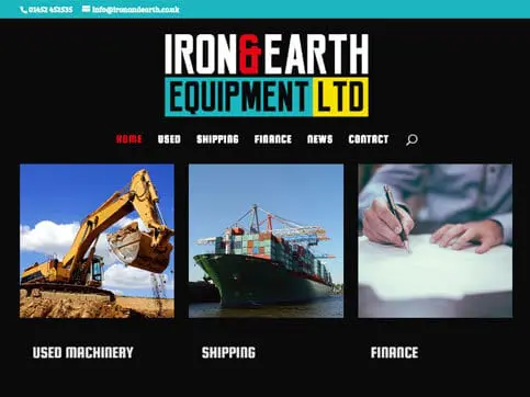 - Iron And Earth Home Page