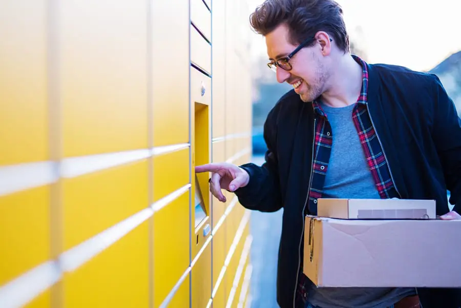 - collection point lockers