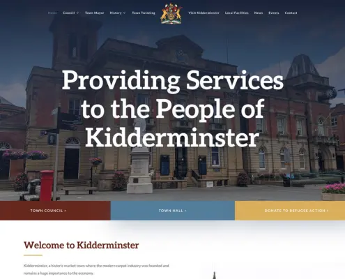 Kidderminster Council Website